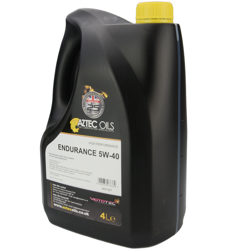 MOTOTEC 5W-40 Endurance 4T Engine Oil (4 Litres)