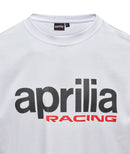 "Aprilia Racing Colourful" Mens T-Shirt - White