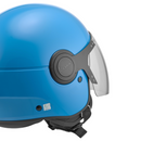 Argentario Visor Jet Helmet - Electric Blue