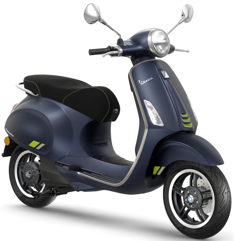 Vespa Primavera Elettrica 70 Tech Euro 5+ Blu Energico Matt Latest Model