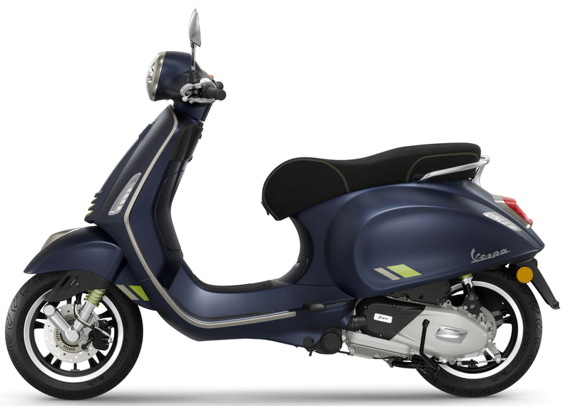 Vespa Primavera 125 Tech E5+ Blu Energico Matt Save £800 on RRP