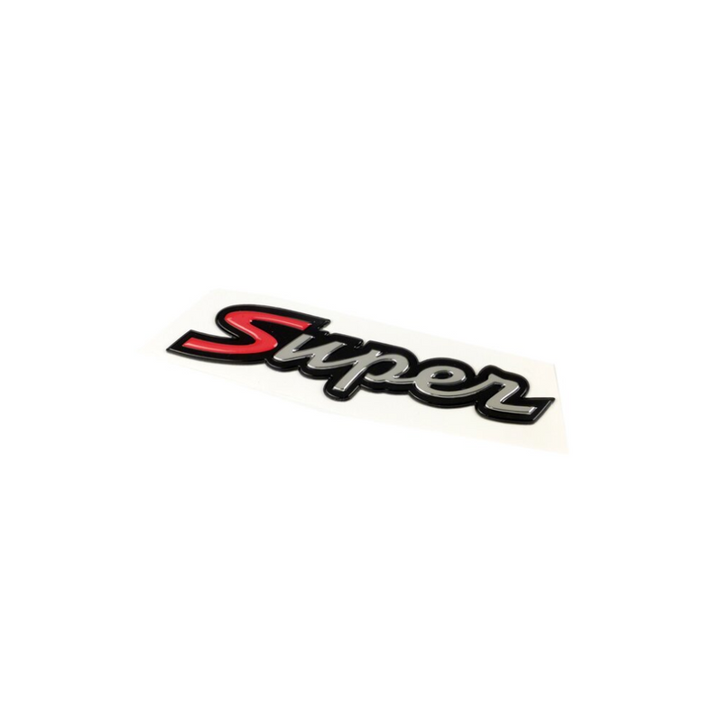 Piaggio Vespa Rear 'SUPER' Badge GTS 125-300 (2013-2017)