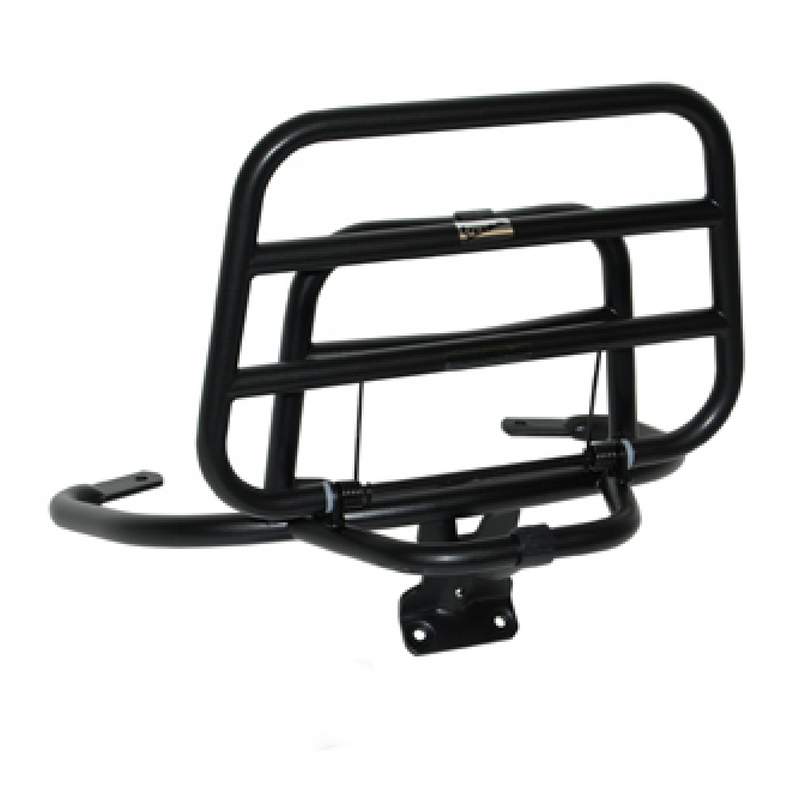 Piaggio Vespa Primavera/Sprint Rear Folding Rack Black