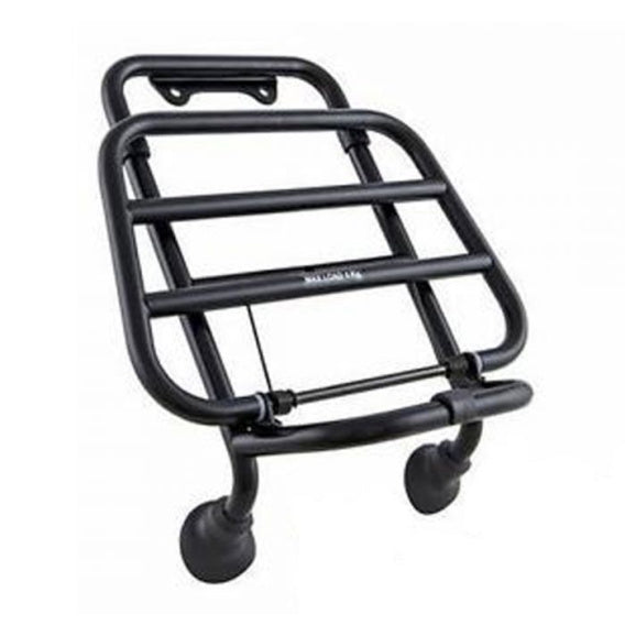 Piaggio Vespa GTS/GTV Front Folding Rack Black Non HPE