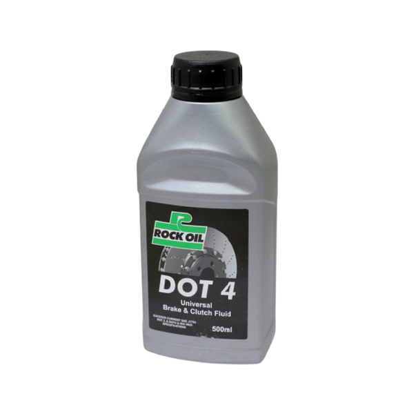 Rock Oil DOT 4 Universal Hydraulic Brake & Clutch Fluid (500ml)