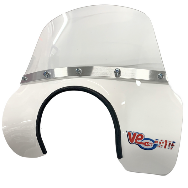 VE ACTIF Vespa Mod Flyscreen PX, T5, LML - White